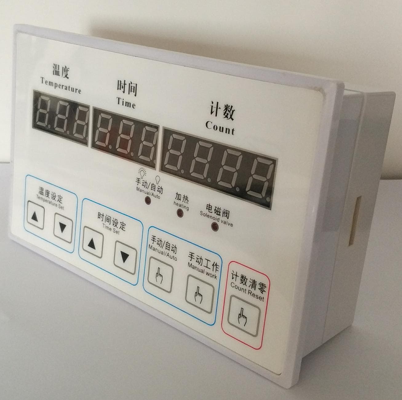 Manufacturer of heat transfer machine controllers, temperature controllers, temperature control boxes, temperature controllers, timers, and accessories.