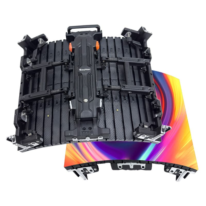 LED Display Indoor Outdoor Flexible Rental Screen P3.91 Full Color Stage Performance LED Electronic Display