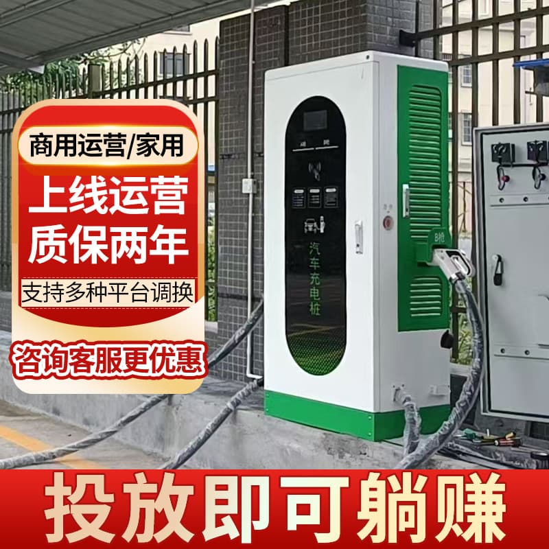 New Energy Vehicle Charging Pile 40/60/80 Kilowatt DC Fast Charger Commercial 120KW Dual-Gun Charging Pile Supercharger