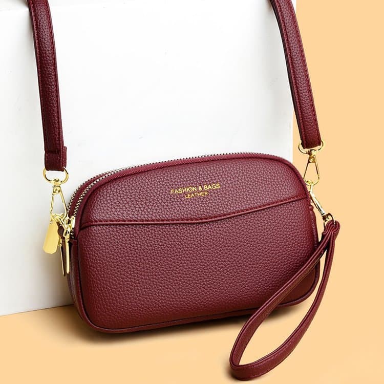 Cross-border 2026 New Women's Bag Spring Summer Phone Bag Commuter Versatile Handbag Coin Purse Double Compartment Shoulder Crossbody Bag