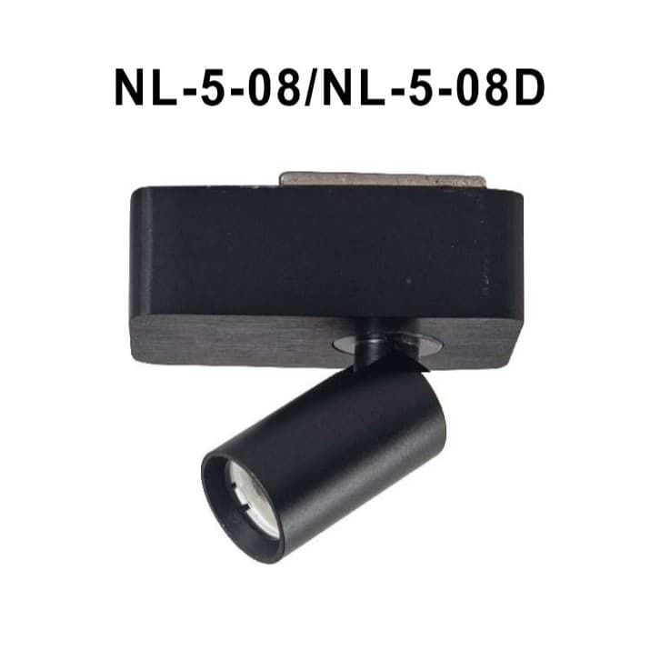LED surface-mounted magnetic spotlight, miniature display cabinet spotlight, 2.4g stepless dimming mini jewelry display cabinet.