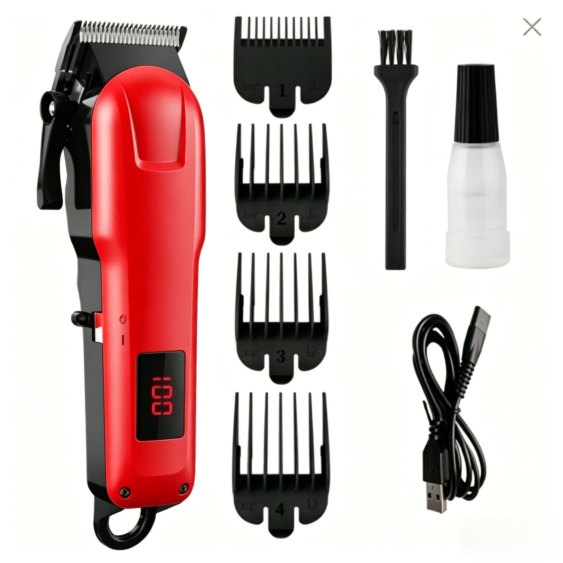Men's Shaver Hair Clipper Electric Hair Trimmer Home Salon Professional High Power Hair Clipper Hot Selling Flat Top