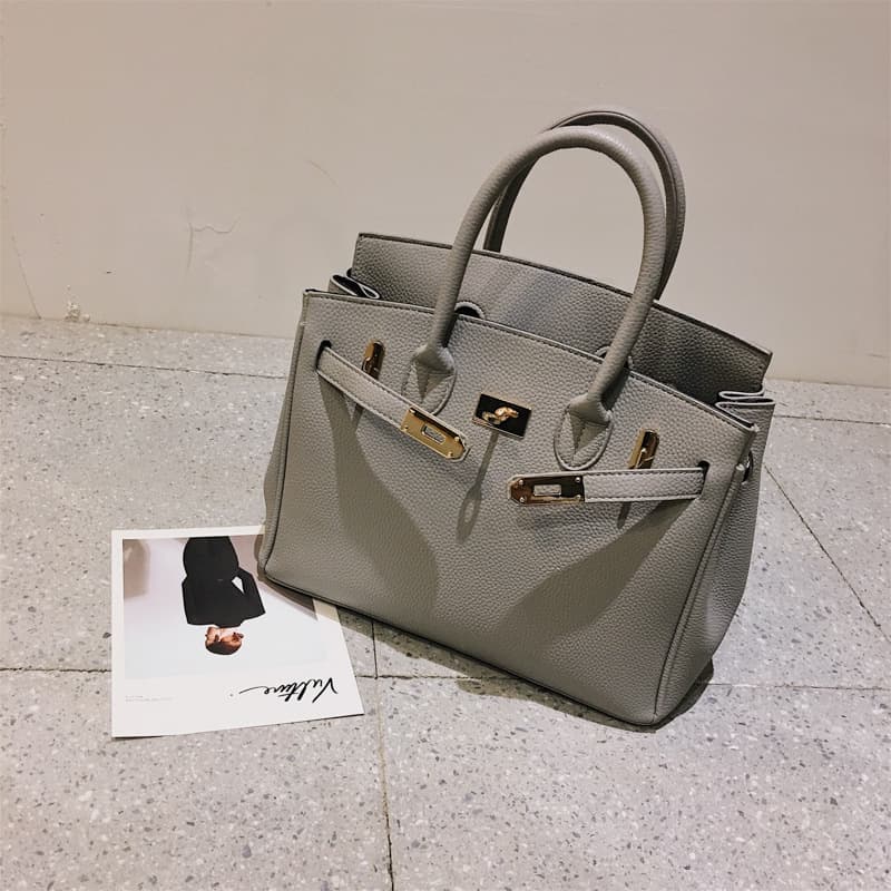 Women's Handbag, Premium Elegant Textured Bag, New Korean Style Versatile Shoulder Bag, Crossbody Fashion Handbag, Kelly Bag