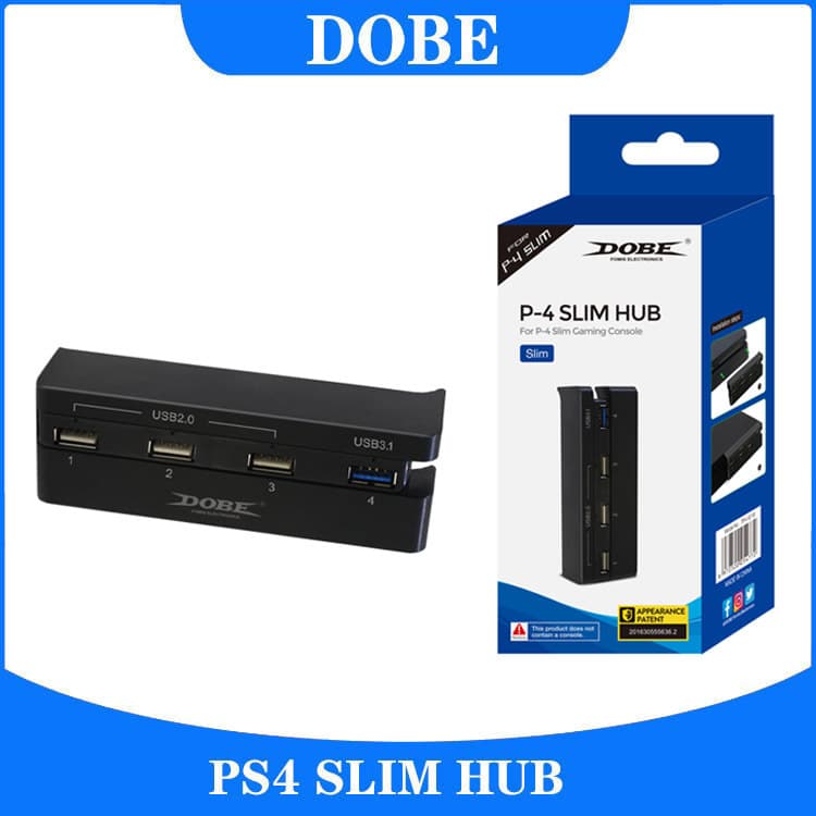 PS4 SLIM HUB 2.0 /3.1 Interface Universal USB Expander TP4-821