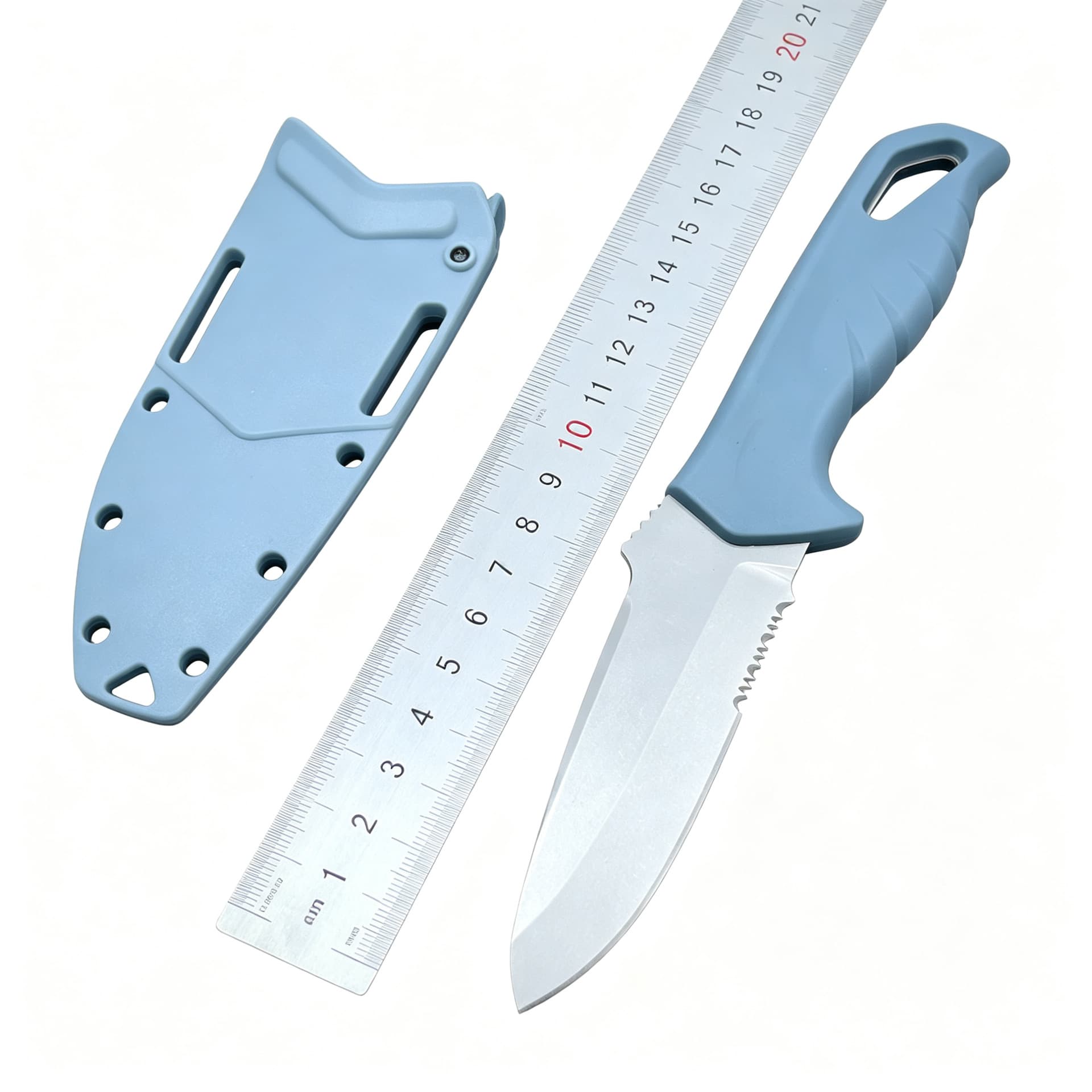Butterfly 18040 small straight knife outdoor knife with sheath for portable camping high hardness sharp fruit knife butterfly straight knife