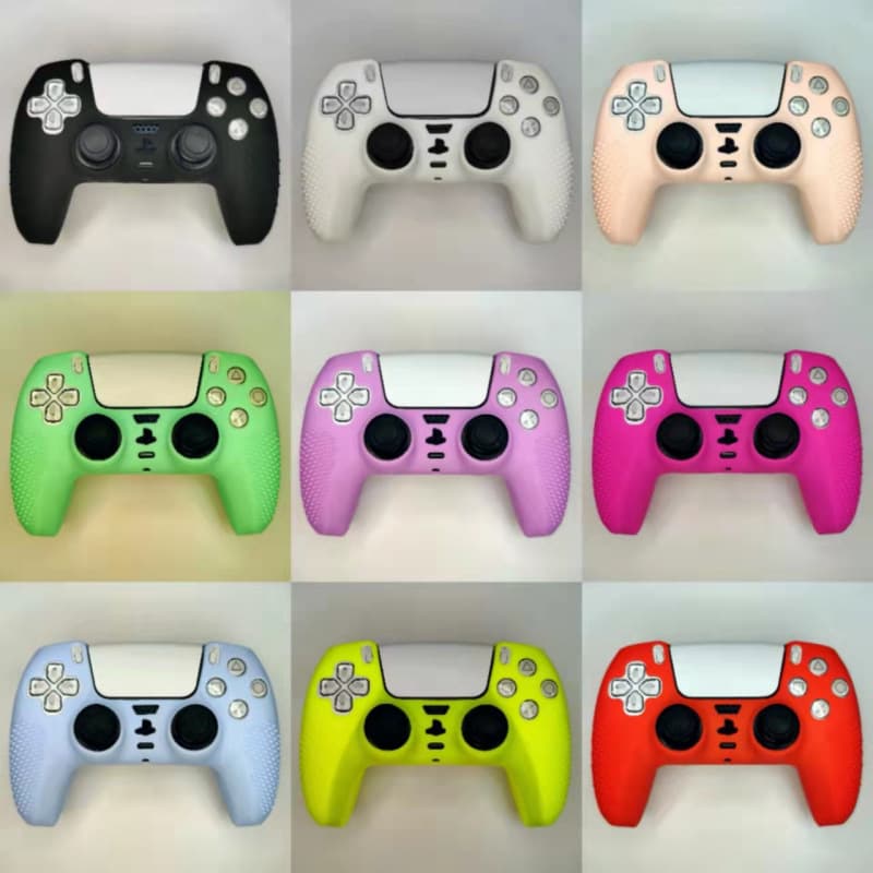 Silicone Protective Case for Black Myth: Wukong PS5 Game Controller with Anti-Slip Dots Pure Mixed Color Camouflage Wireless