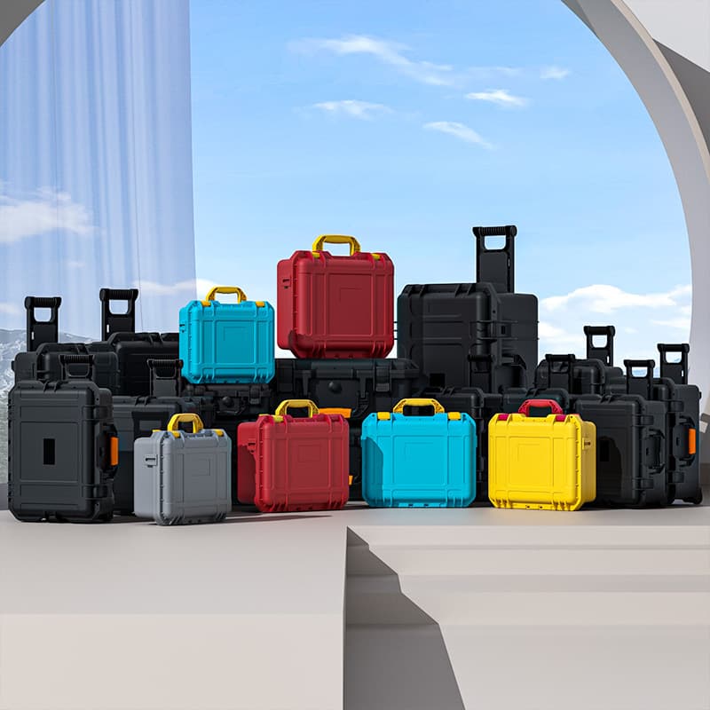 Universal Complete Tool Kit Waterproof Drop-Resistant Equipment Instrument Safety Case Multi-Function Hardware Storage Handheld Trolley Case