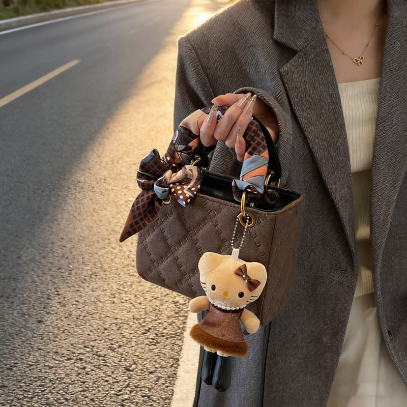 Cross-border Small Bag 2025 New Versatile Women's Bag European and American Fashion Diana Bag Small Fragrance Style Shoulder Crossbody Bag