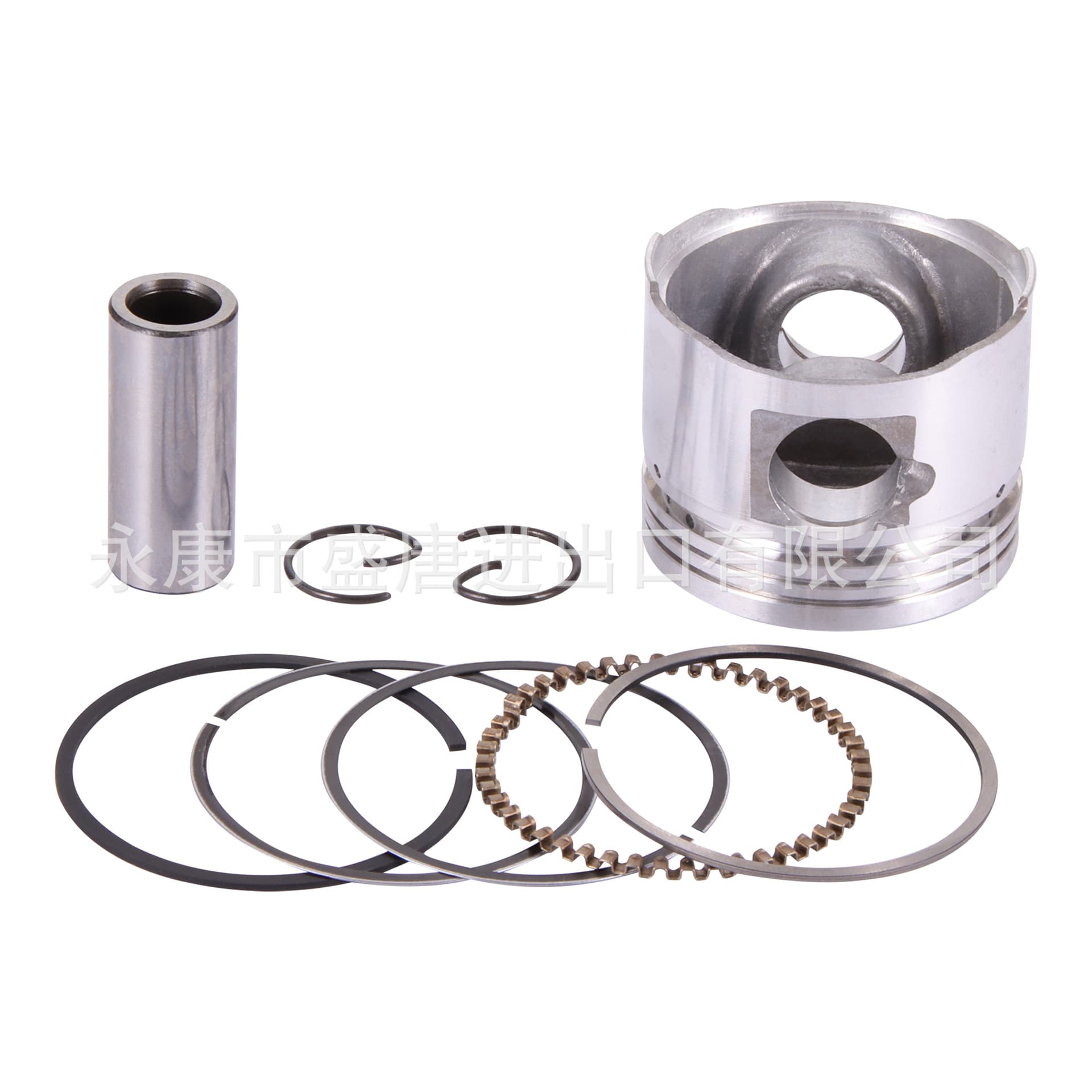 GOOFIT 39mm Piston Ring Kit for GY6 50cc 139qmb Taotao Baja