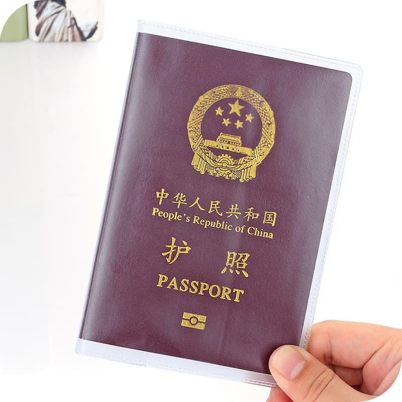 Thickened multi-card slot passport cover frosted waterproof and wear-resistant document protective cover study abroad travel passport pass