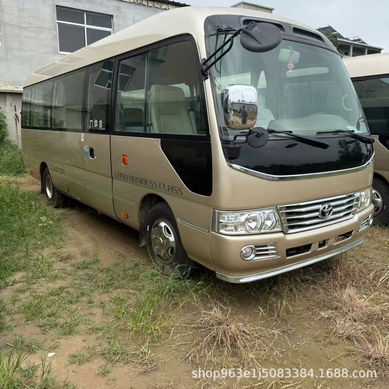 Export Foreign Trade Used Coaster 10-19 Seater Business 6-meter Euro III Emission Minibus Full Documentation