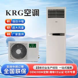Guangdong Foreign Trade 3HP Vertical Air Conditioner Office Commercial Cooling and Heating Fixed Speed Cabinet Air Conditioner