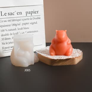 3D Animal Capybara Scented Candle Silicone Mold Capybara DIY Squishy Baking Cake Pudding Mold