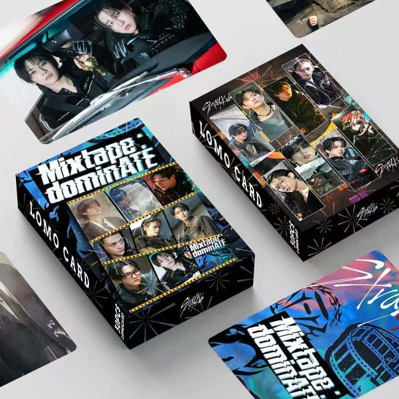 In Stock 30 LOMO Cards Stray Kids Boxed Double-Sided Photocards New Album HD Photo Cards
