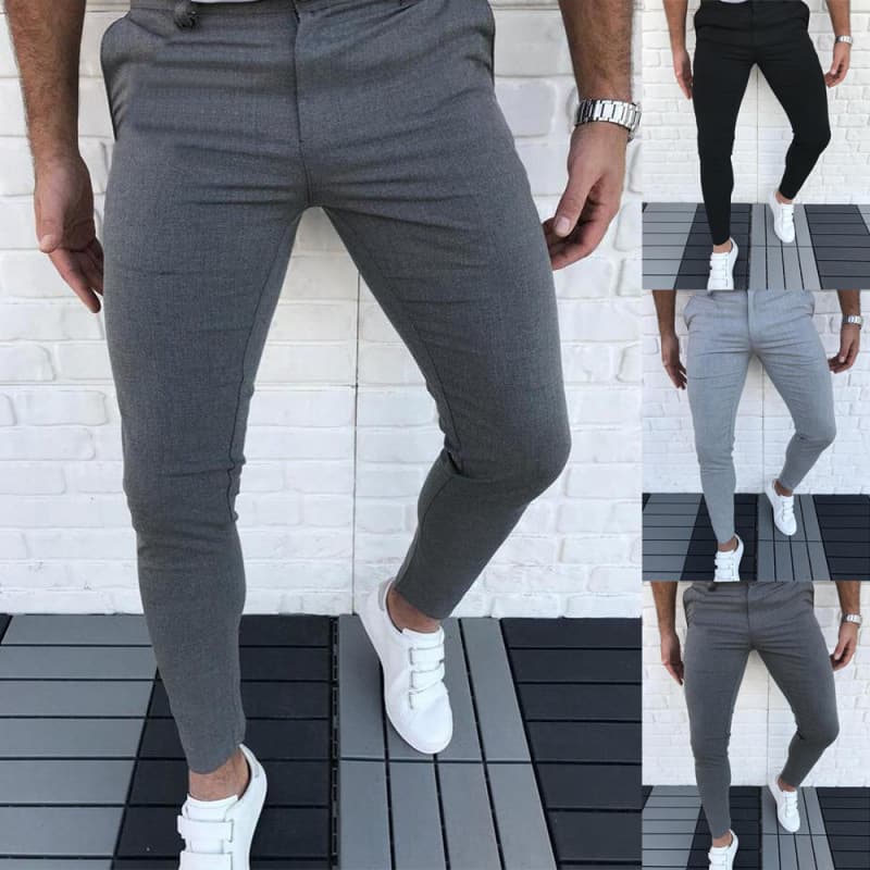 Foreign trade cross-border exclusive supply autumn winter simple solid color casual pants, Amazon eBay AliExpress hot style.