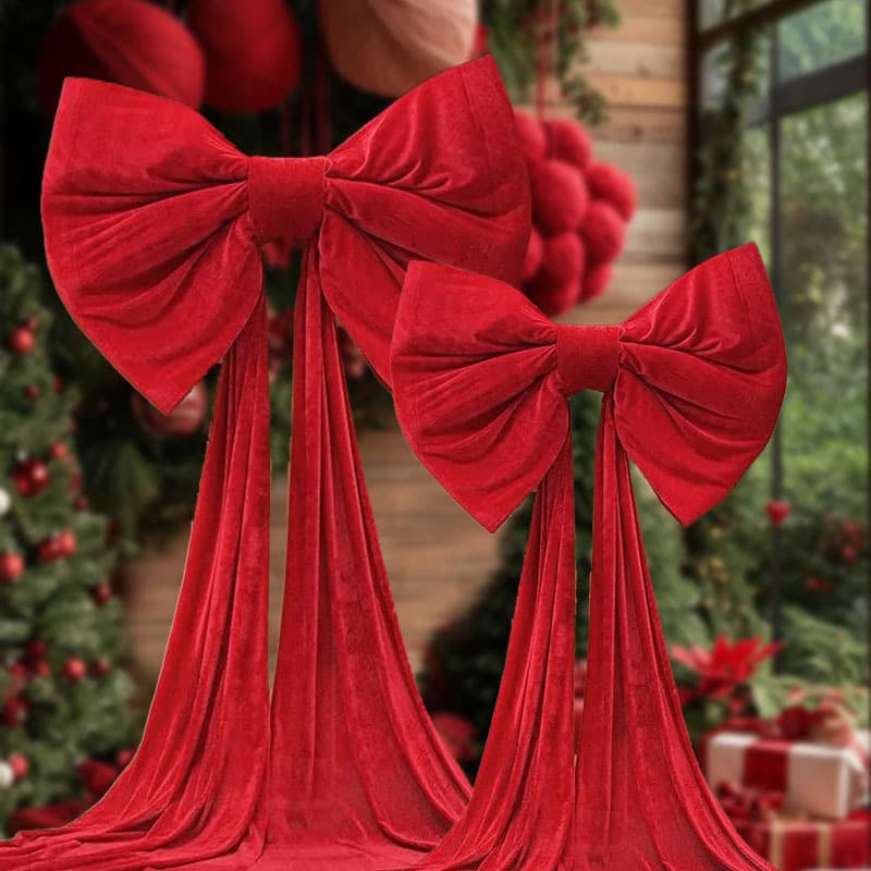 Large Bowknot Festive Decoration, Christmas Viral Bowknot for Wedding Morning Robe Photo Prop