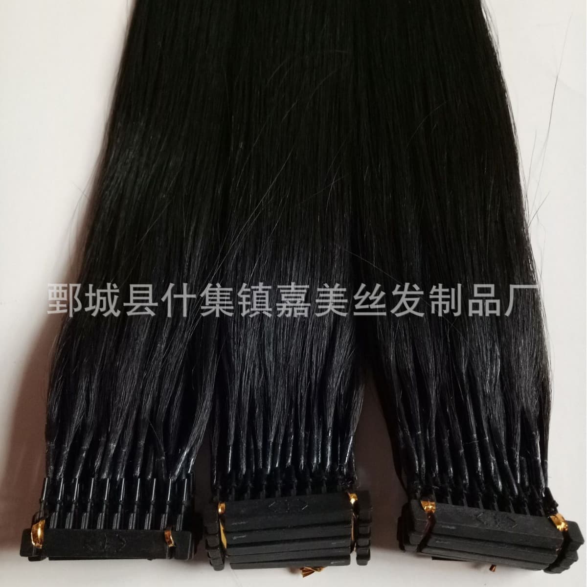 Factory Wholesale Real Human Hair Straight Original Braid 6D Hair Extensions 6D Remy Hair Extensions