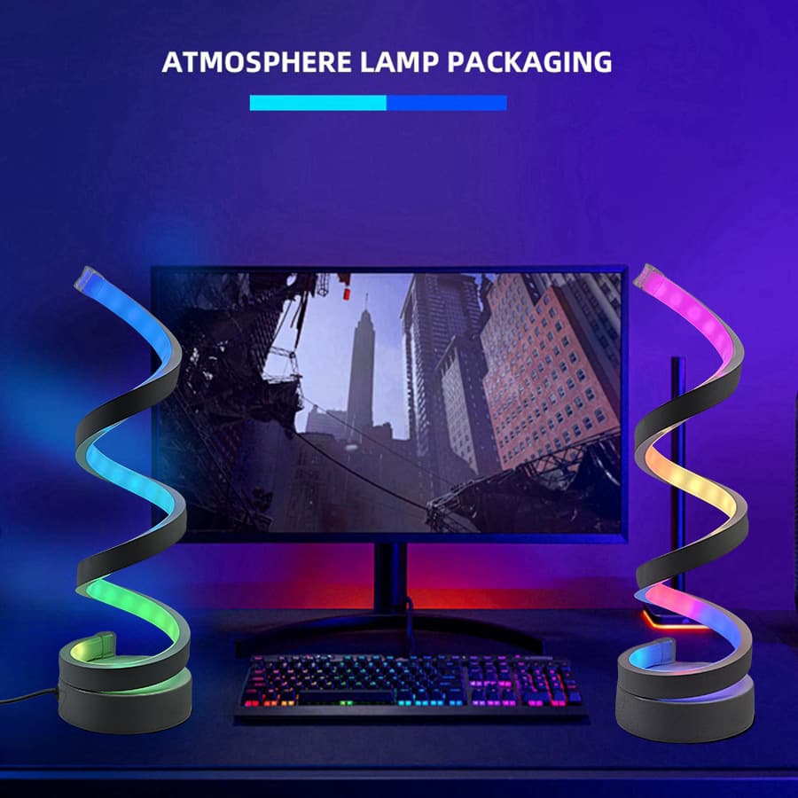 PS5 Slim RGB Racing Light Ring Decorative Light Colorful Glowing Atmosphere Light Remote Control Game Accessory