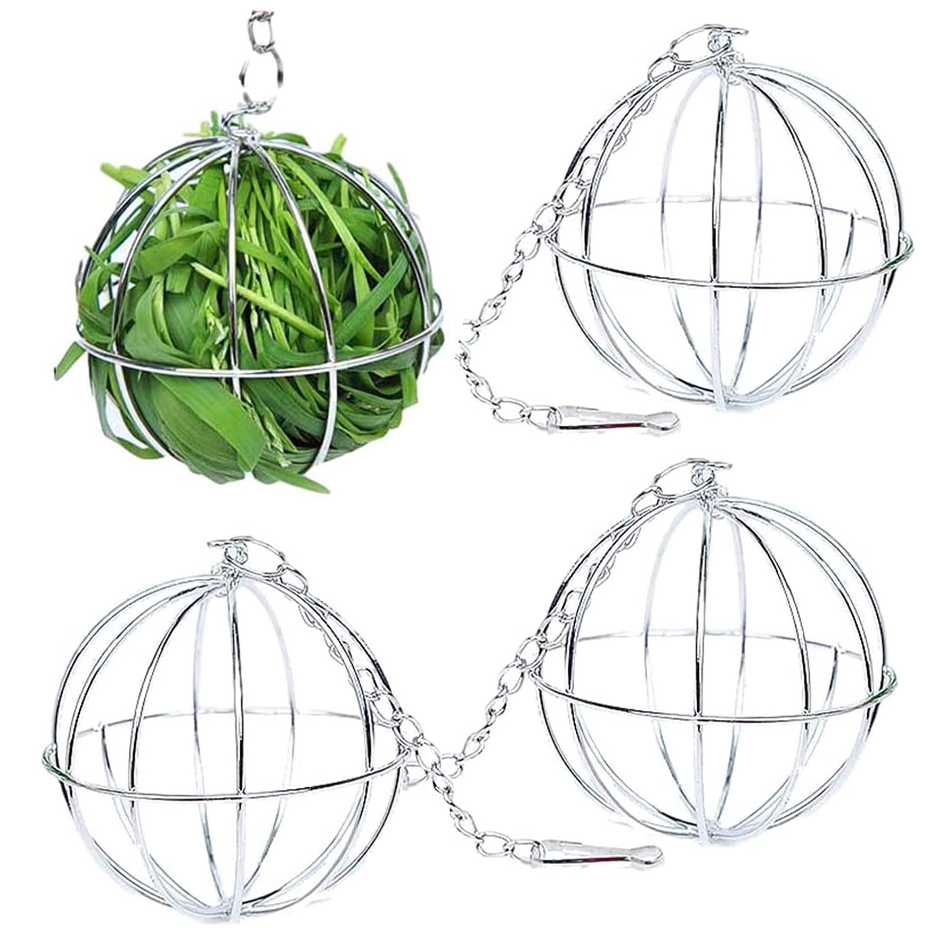 Amazon Hot Selling Rabbit Hay Ball Hanging Feeder Toy Rabbit Pet Supplies Factory Direct Custom Labeling