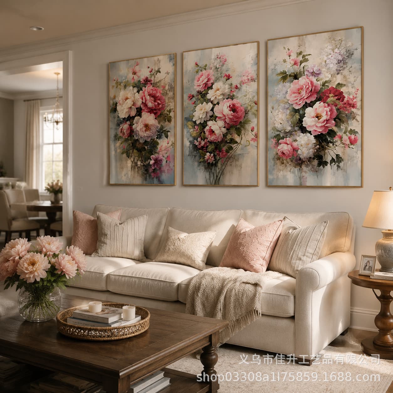 Factory Direct Hot Selling Abstract Retro Plant Modern Home Decorative Canvas Art Print for Bedroom Living Room Wall Hanging
