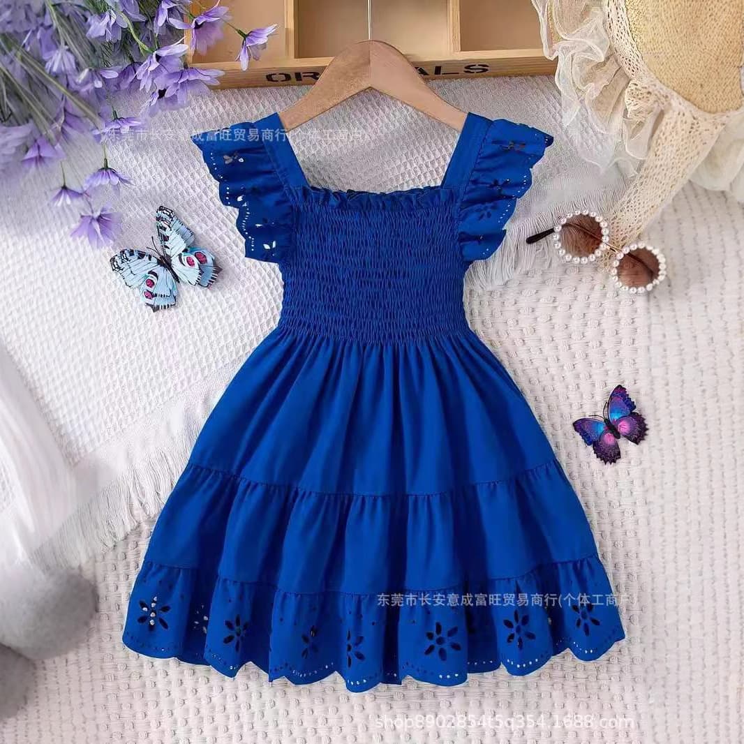 Casual dress for summer vacation party gift for girls