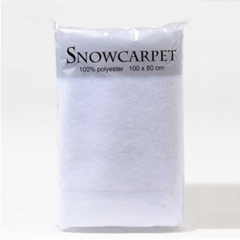 Pinduoduo Cross-border 50*60CM Snowflake Blanket, Fluffy Cotton Snow Scene Decoration Cotton, Christmas Snow Ground Cotton, Regular Thickness