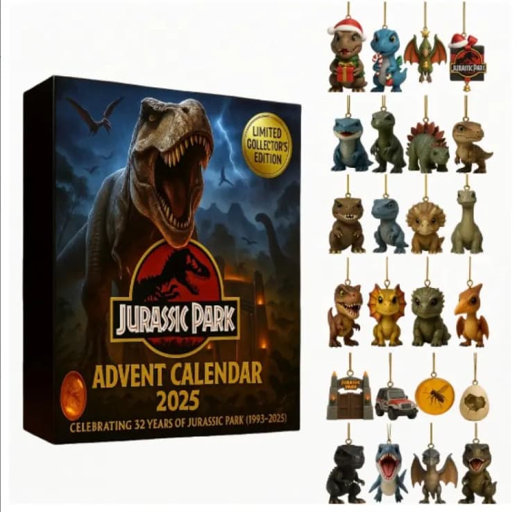 Cross-border Jurassic Park Soccer Mascot, Dungeons & Dragons, Wudang Sect Acrylic Christmas Tree Ornaments