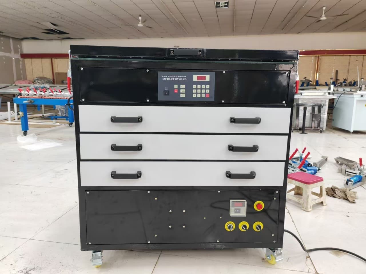Factory Stock Screen Printing Plate Making and Drying Integrated Machine LED Exposure Unit Small Silk Screen Equipment