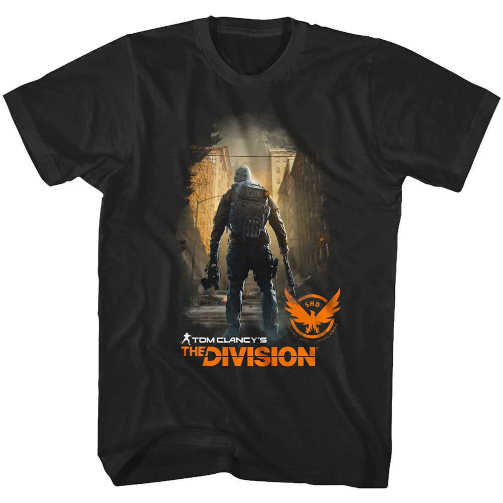 Tom Clancy's The Division Game Cover Men's T-Shirt Ubisoft Strategy