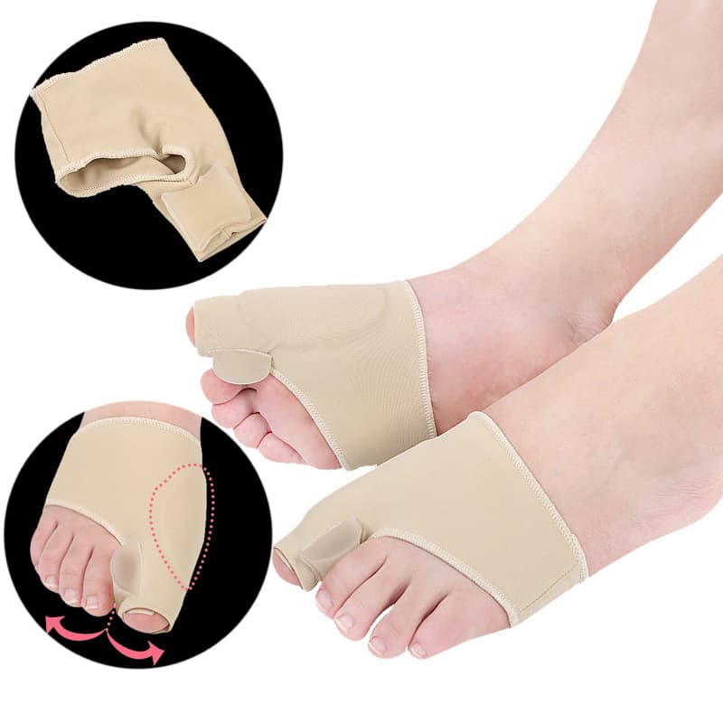 Enhanced Foot Guard with SEBS Material, Day and Night Bunion Corrector for Men and Women, Toe Separator Sleeve