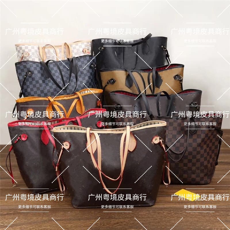 Wholesale Foreign Trade Classic Style One-Shoulder Handbag Tote Bag Large Capacity Shopping Bag