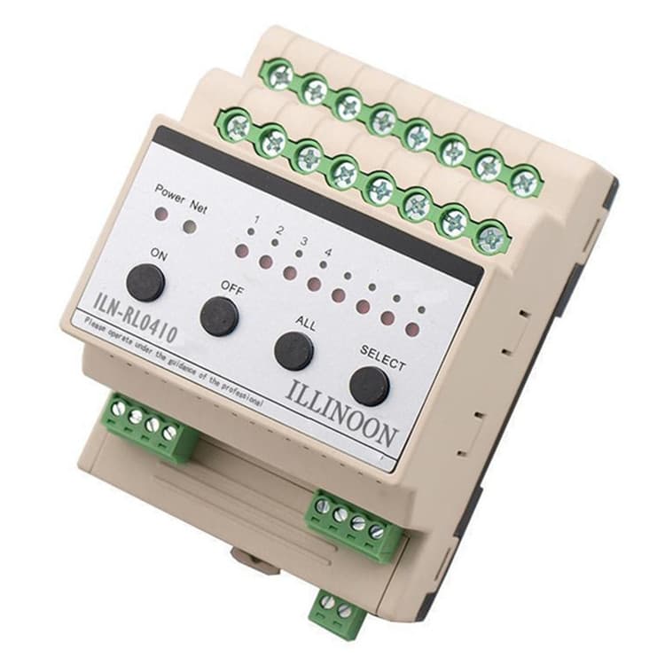 Intelligent Lighting Relay Module ILN-RL0410 Smart Lighting Control System Switch Controller