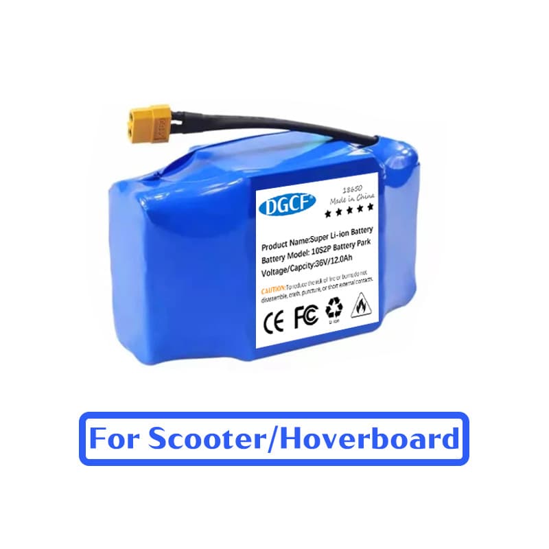 Factory direct sales 36V 6000mAh 10S2P twist car battery pack lithium battery pack 18650 power battery