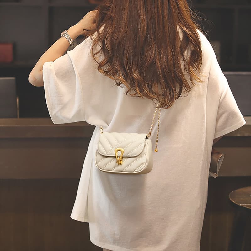 Bag Niche New Women Crossbody Chain Bag Small Bag Bags Light Luxury Spring Summer Genuine Leather Underarm Bag