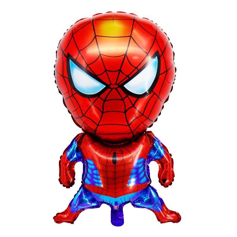 Marvel Superheroes Captain America Spider-Man Iron Man Super Hero Birthday Cartoon Party Decoration Aluminum Foil Balloon
