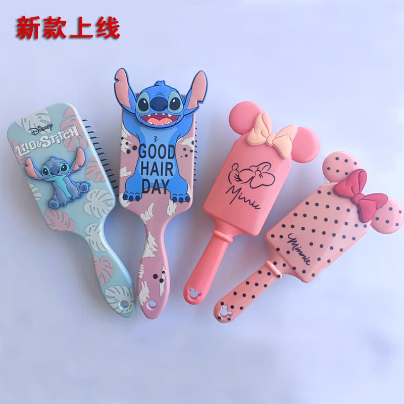 Inflatable Comb Hair Curling Massage Magic Anti-tangle Smooth Hair Portable Cartoon Comb Beauty Skin Care Makeup