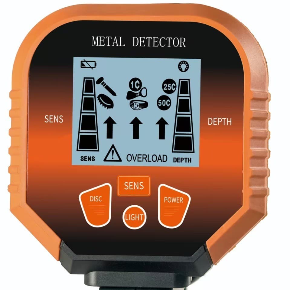 Cross-Border MD4050 LCD Display Children's Entertainment Underground Metal Detector Easy to Operate