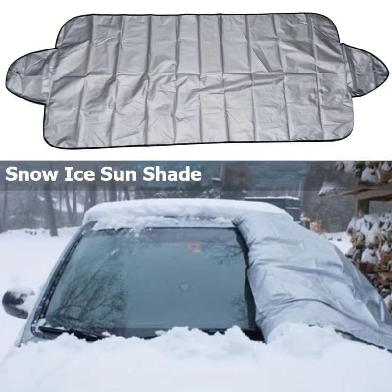Factory direct sales of new winter car snow covers, ice shields, sunshades, and windshield covers.