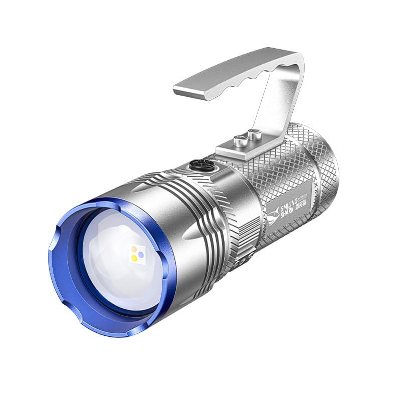 Super Bright High-Power Blue Light Fishing Light Xenon Waterproof Night Fishing Lamp Special Cannon UV Light