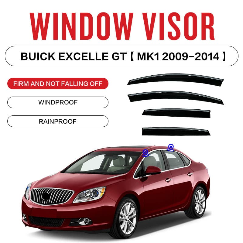 For Buick Excelle Window Visor Rain Shield Sunshade