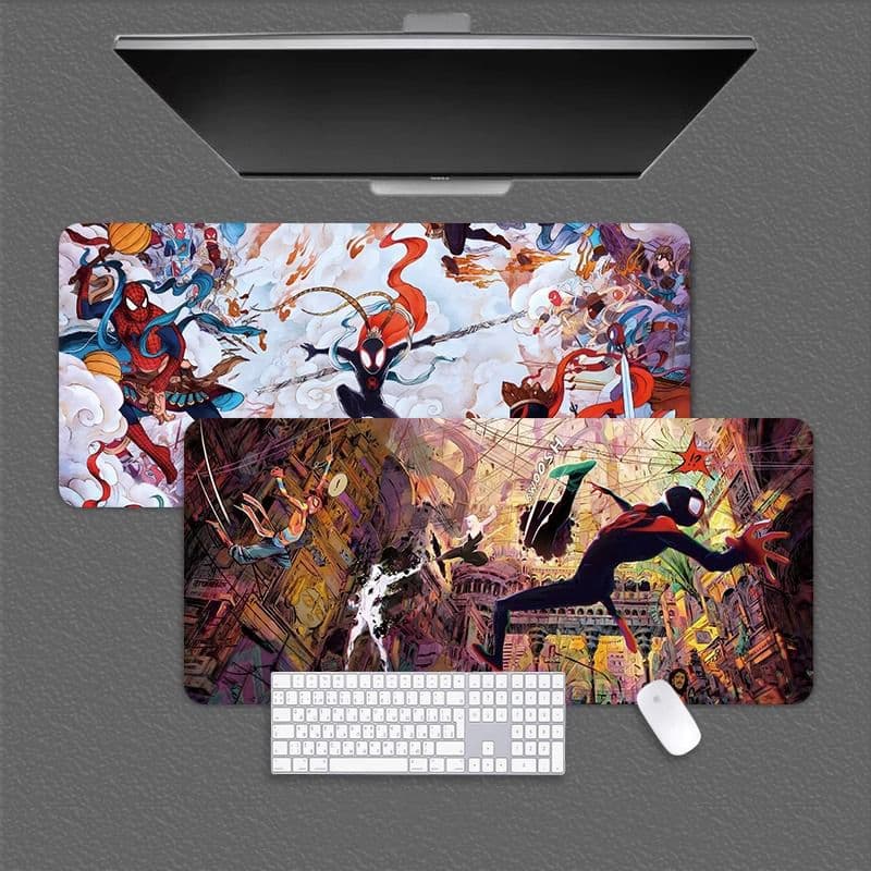 Spider-Man Mouse Pad Extra Large Cartoon Marvel Gaming Anime Office Computer Keyboard Desk Mat for Men