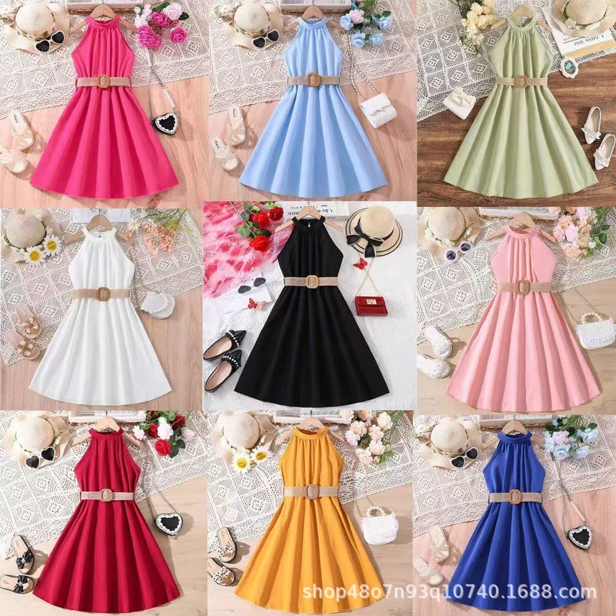 Girls Summer Dress for Kids Party