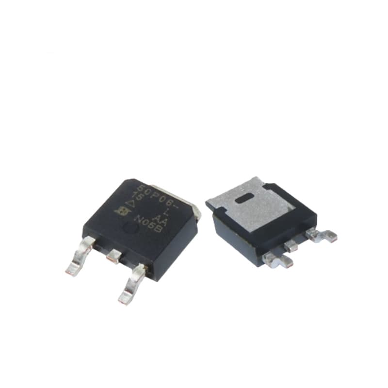 New SUD50P06-15L 50P06 50A 60V P-Channel SMD TO-252 MOSFET