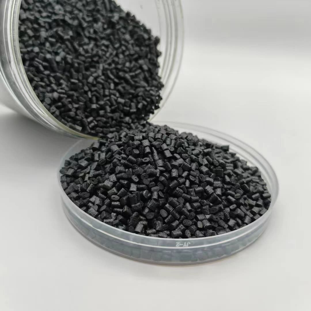 PC anti-static carbon black, dimensionally stable, creep-resistant, heat and cold resistant, resistivity 10^3~10^5, high impact resistance.
