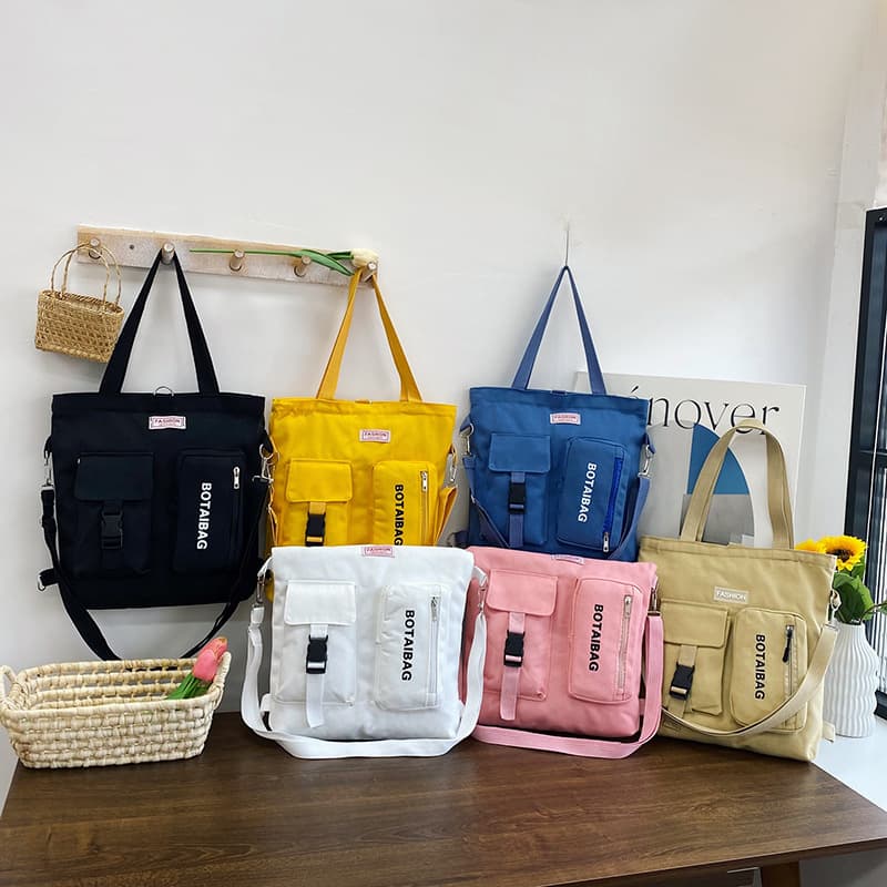 Fashionable Versatile Canvas Bag, Best-Selling New Style Casual Shoulder Crossbody Bag, Large-Capacity Multi-Use Backpack for Women