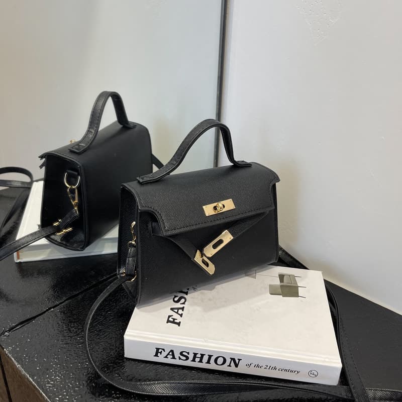 Fashionable Celebrity Kelly Bag Mini Small Handbag for Women 2022 New Trendy Versatile Ins Handbag Shoulder Crossbody Bag