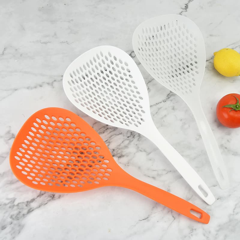 Manufacturer wholesale large nylon colander, household noodle blanching spoon, hot pot colander, kitchen filter