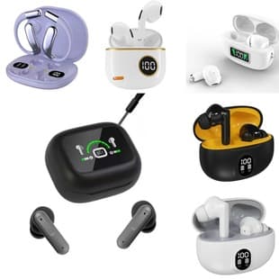 2026 New Cross-Border Private Mold F9 Gaming Bluetooth Earbuds TWS Q10 M90 Wireless Open-Ear Clip-On Sports
