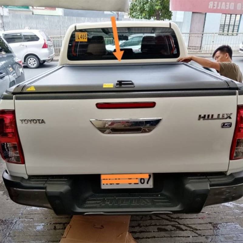 Hilux Vigo Revo Rocco Conquest Gr Gun Sr5 Cross-border Trade Pickup Truck Roll-up Cover