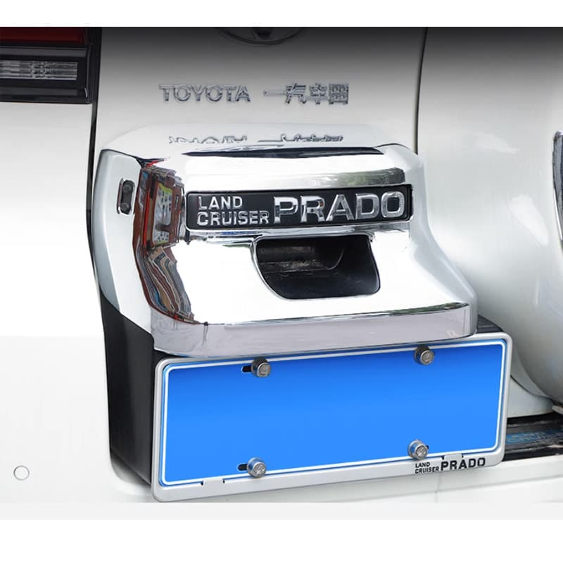 License plate frame emblem decoration for Toyota Prado 2018-2020, 2010-2017 Prado